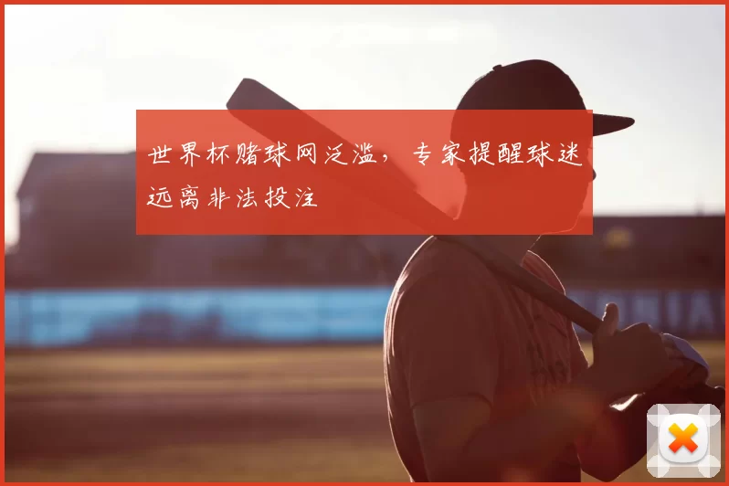 世界杯赌球网泛滥,专家提醒球迷远离非法投注