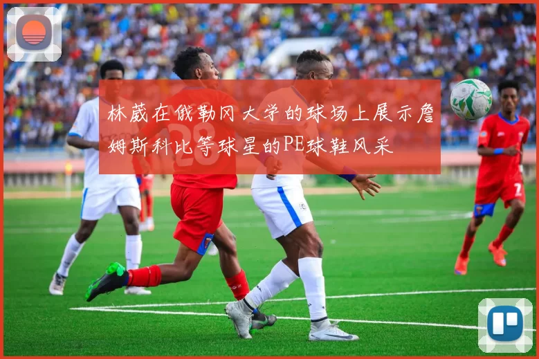 林葳在俄勒冈大学的球场上展示詹姆斯科比等球星的PE球鞋风采
