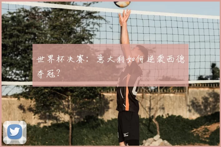 世界杯决赛：意大利如何逆袭西德夺冠？